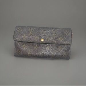 Louis Vuitton Monogram Snap Wallet - Brown/Gold CA0934